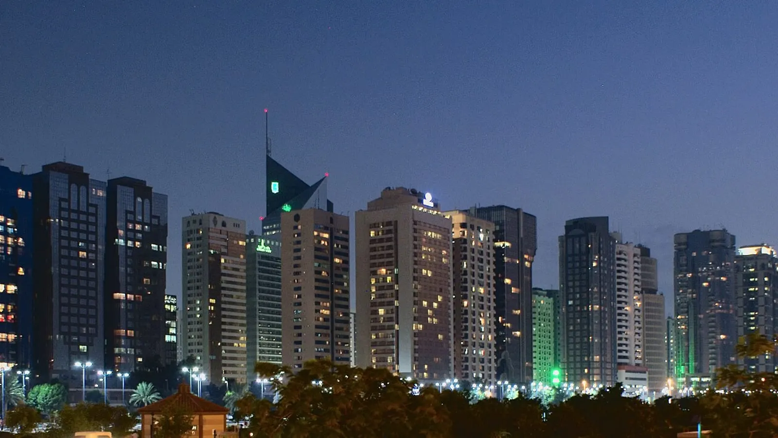 View of Abu Dhabi, United Arab Emirates
