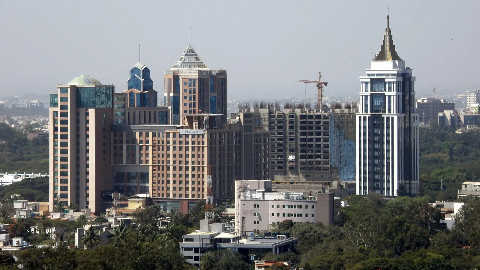 View of Bangalore, India
