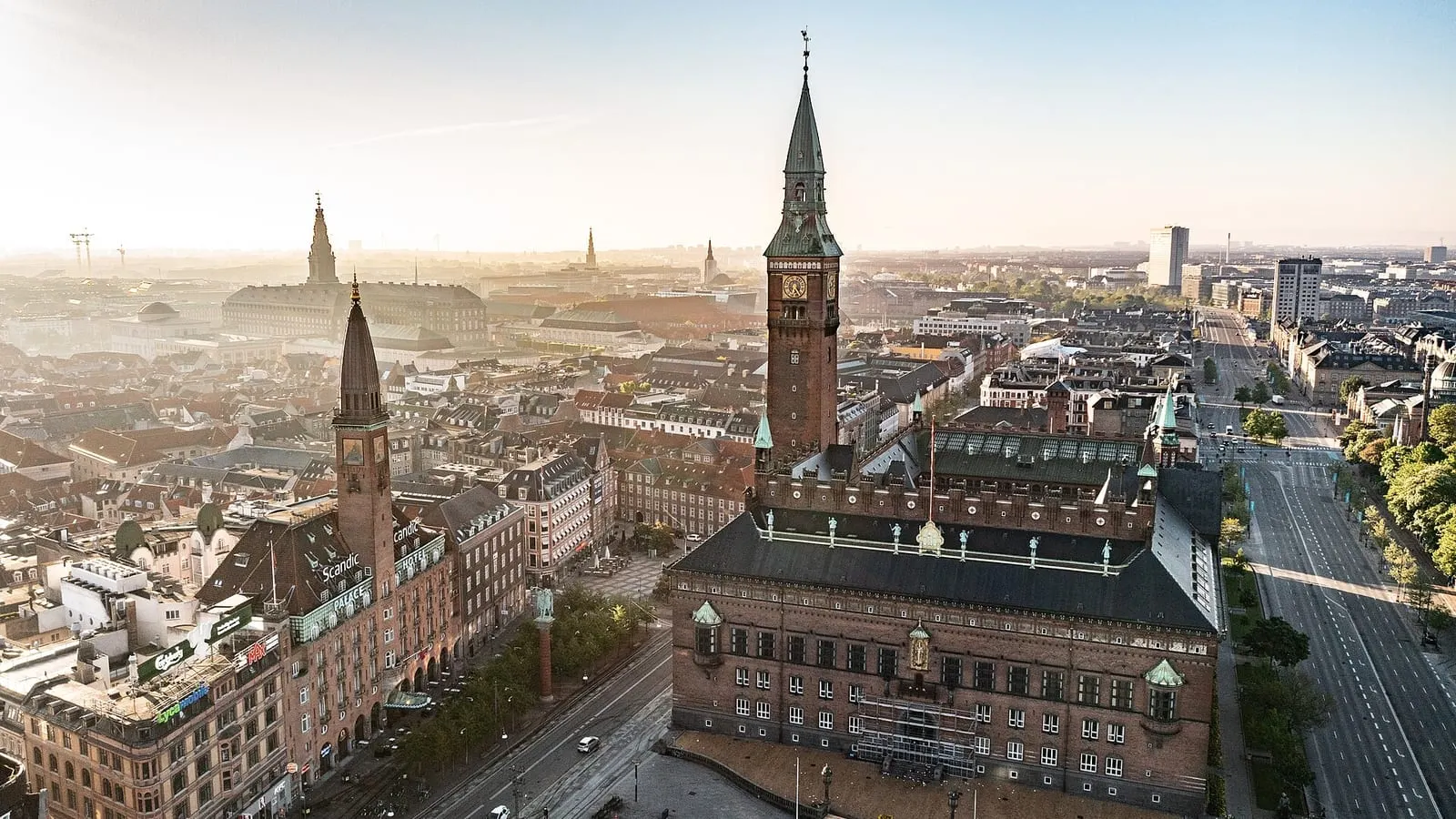 View of Copenhagen, Denmark