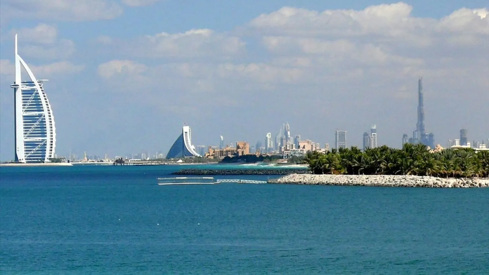 View of Dubai, United Arab Emirates
