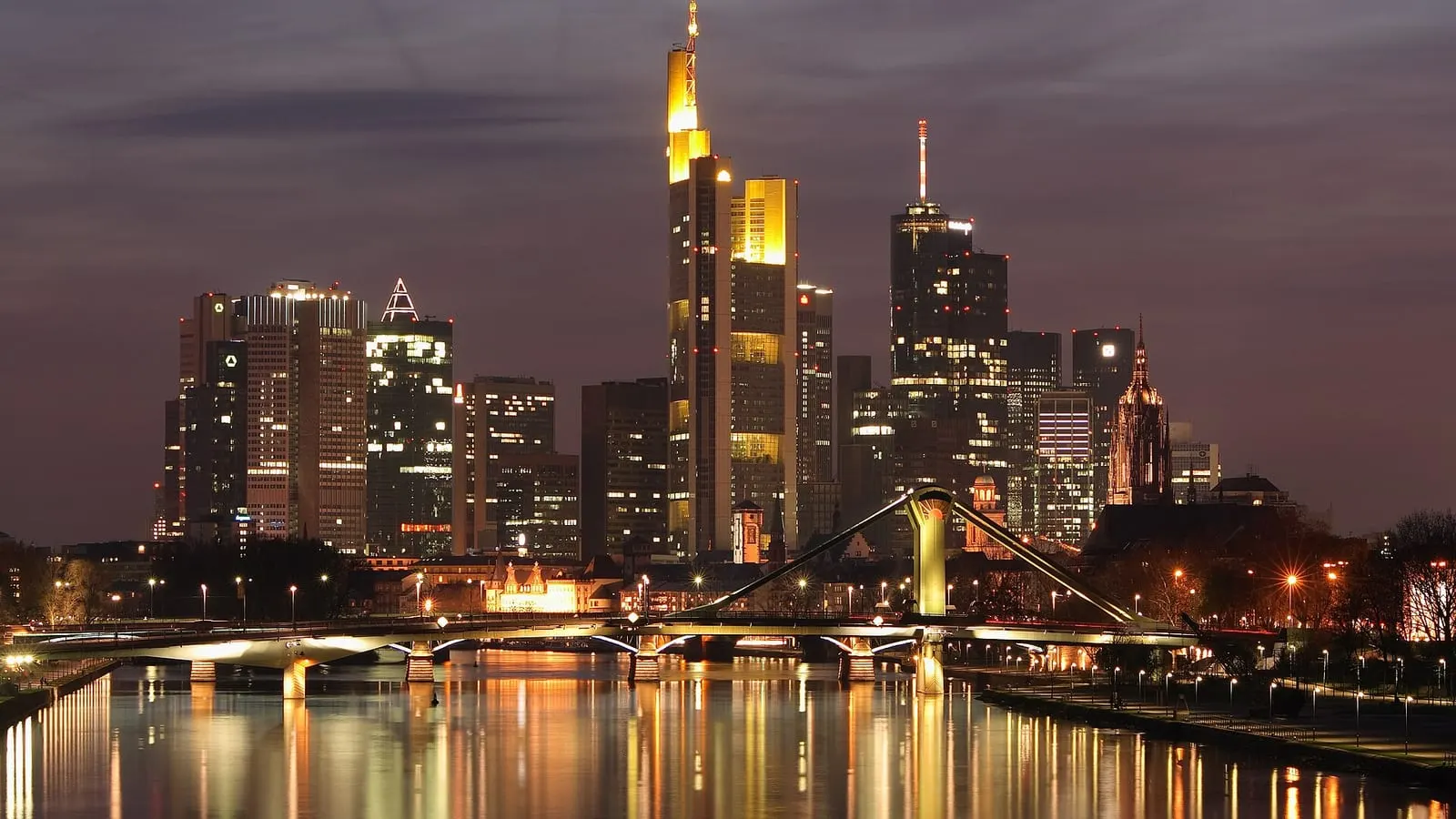 View of Frankfurt, Germany
