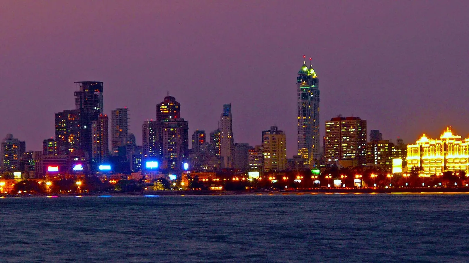 View of Mumbai, India