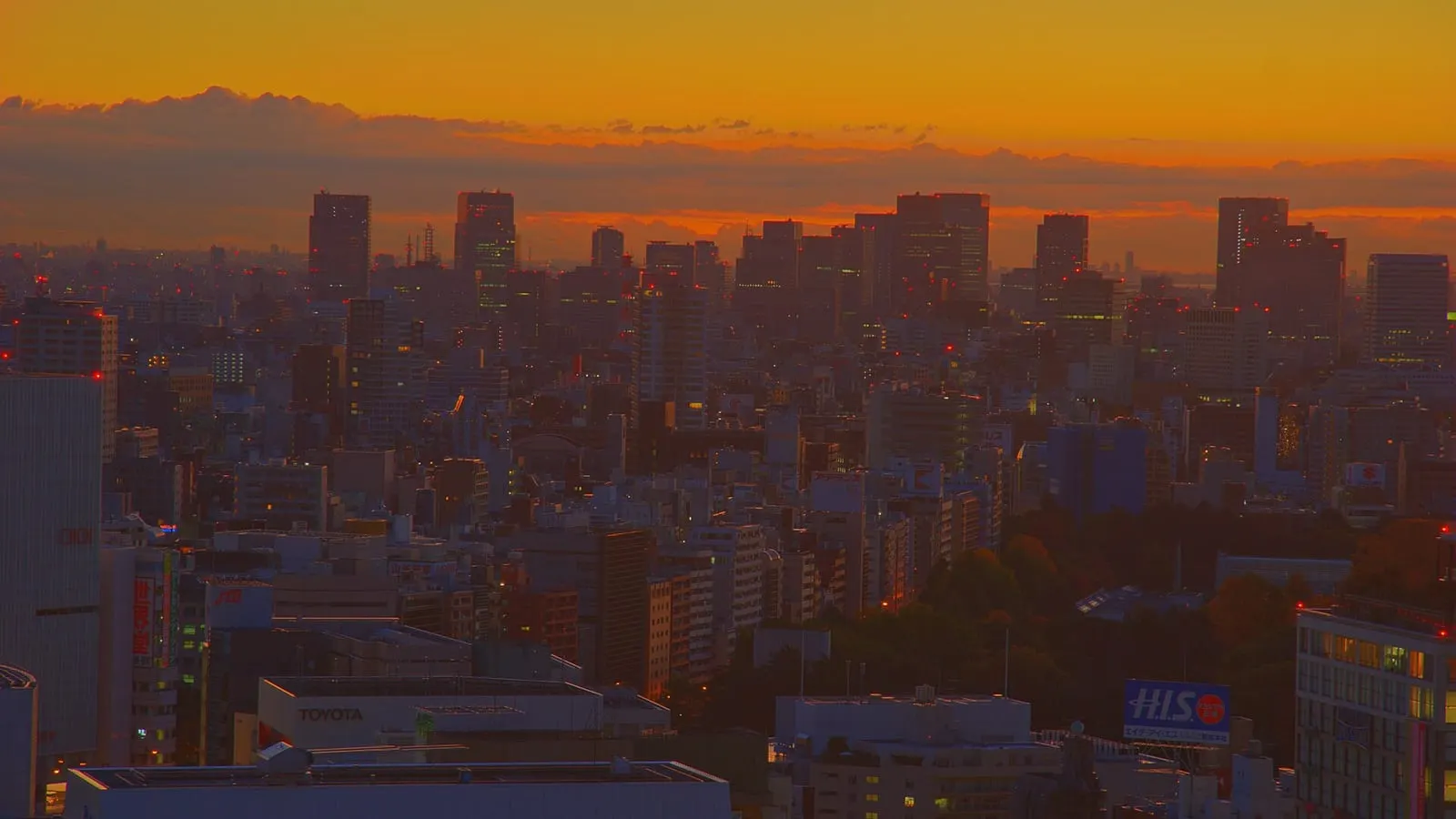 View of Tokyo, Japan